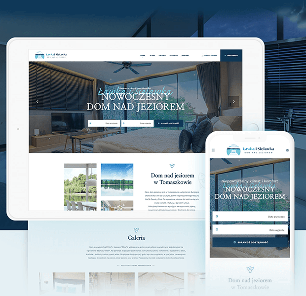 Lawka i Sielawka Website Design by Kropka Agency