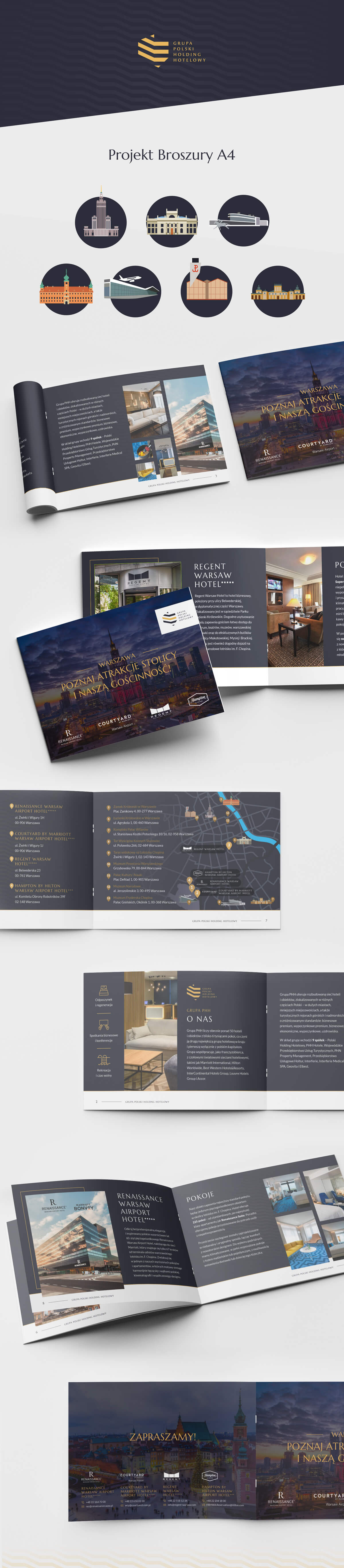 Polish Hotel Holding company catalog for the HoReCa, tourism and hospitality industry