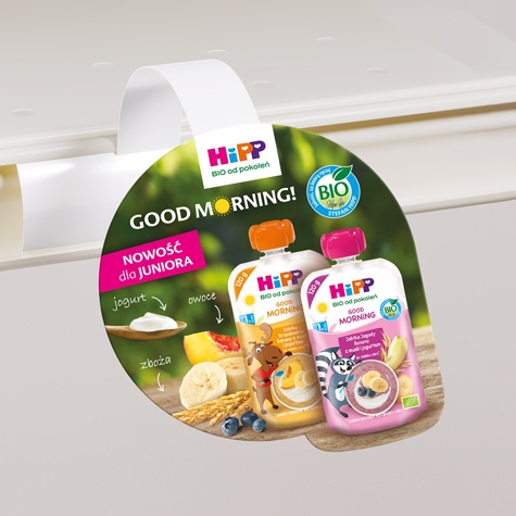 HIPP: Projektowanie Graficzne Materiałów Promocyjnych (Wobbler)