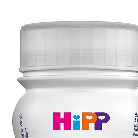 HIPP Mleko Początkowe: 3D Rendery Opakowania i Materiały POS (Rolnictwo Ekologiczne)