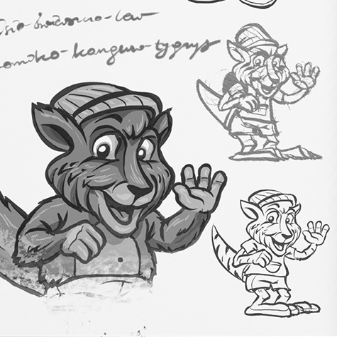 Projektowanie postaci dla firmy