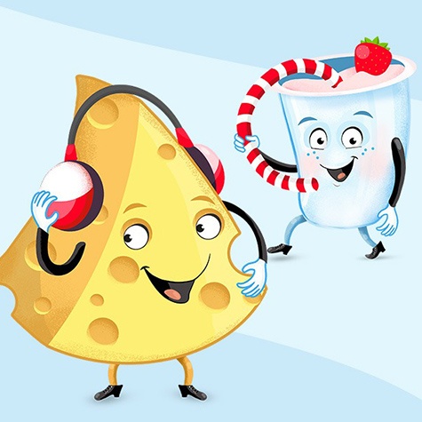 Rodzina Mlekosławnych, Kampania Promocyjna „Bądź świadomy – kupuj polskie”, Organizowana Przez Polską Izbę Mleka i sfinansowana z Funduszu Promocji Mleka.