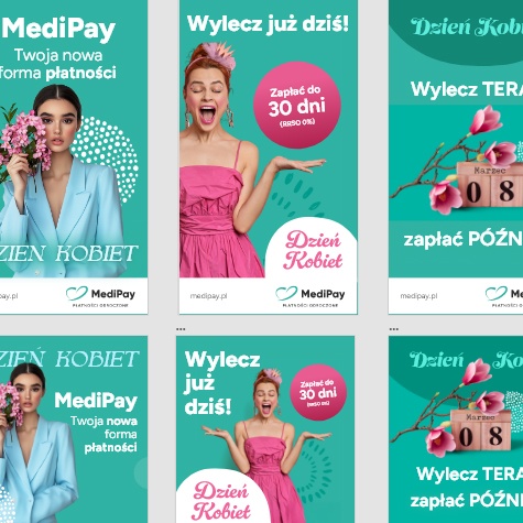 MediRaty: Kreacje Graficzne do Kampanii Meta (Pożyczka na Medycynę Estetyczną, Operacje Plastyczne)