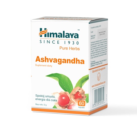 Himalaya Ashwagandha: Render Pudełka i Opakowania (Suplementy Diety, Wizualizacja 3D)