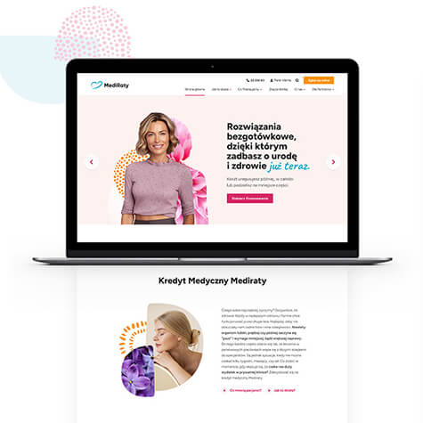 Strona internetowa i aplikacja mobilna MediRaty