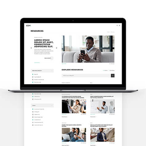Strona internetowa i aplikacja mobilna eShopWorld